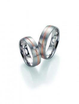 Trauringe Palladium von Fischer 20 10125/060